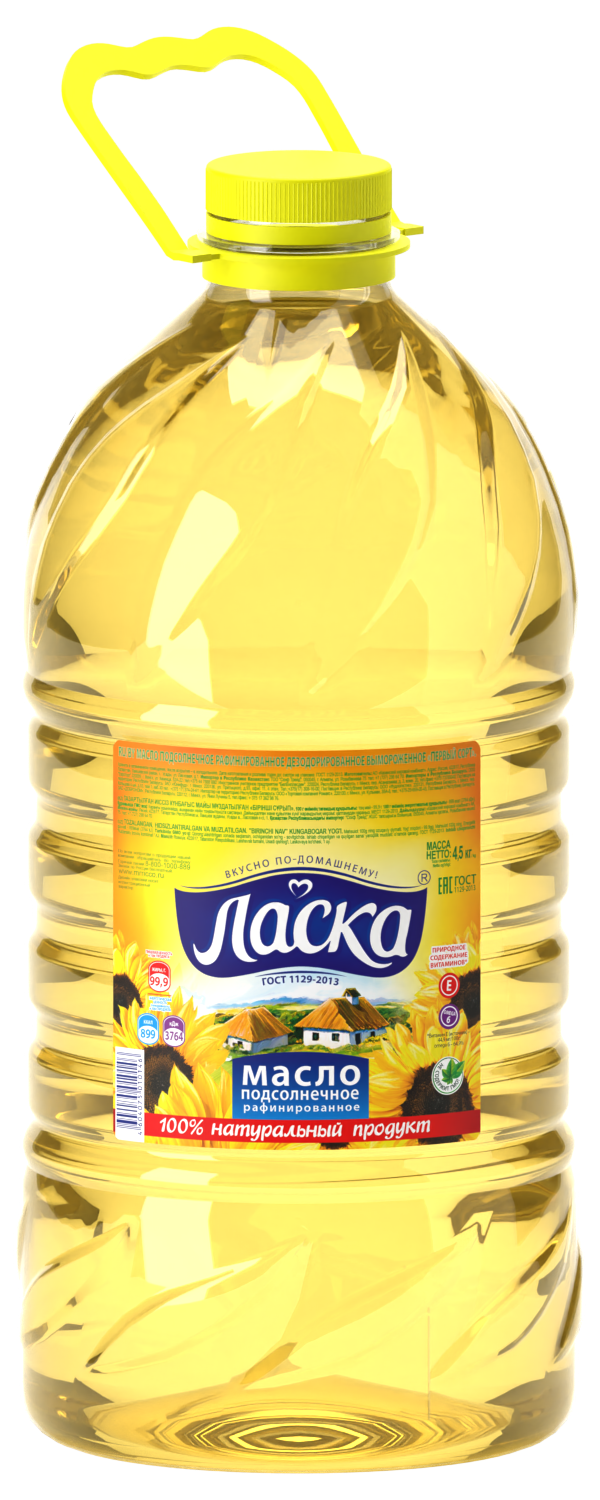 Масло подсолнечное Ласка